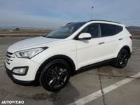 Second-hand Hyundai Santa Fe Premium 197 CP (144 kW) 2014 Culoarealb SUV
