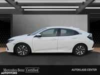 Second-hand Honda Civic Comfort 126 CP (92 kW) 2019 Culoarealb Hatchback