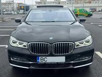Second-hand BMW 740L 320 CP (235 kW) 2018 Negru Berlinǎ