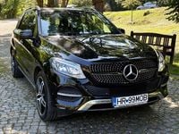 Second-hand Mercedes GLE350 AMG line 258 CP (189 kW) 2017 Culoarenegru SUV
