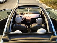 Second-hand Fiat 500C 69 CP (50 kW) 2010 Alb Cabrio