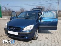 Second-hand Hyundai Getz 90 CP (66 kW) 2006 Albastru metalizat Hatchback
