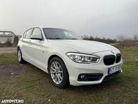 Second-hand BMW 118 Sport Line 150 CP (110 kW) 2016 Culoarealb Hatchback