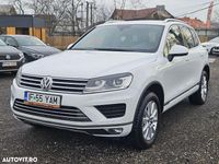 Second-hand VW Touareg 204 CP (150 kW) 2016 Culoarealb SUV