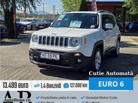 Second-hand Jeep Renegade Limited 140 CP (102 kW) 2016 Culoarealb SUV