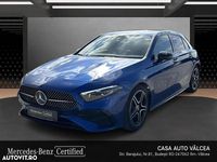 Second-hand Mercedes A200 163 CP (119 kW) 2023 Albastru Hatchback