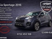 Second-hand Kia Sportage 185 CP (136 kW) 2016 Culoaregri SUV