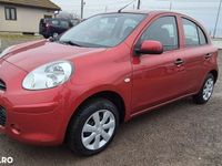 Second-hand Nissan Micra Visia 80 CP (58 kW) 2011 Rosu Hatchback
