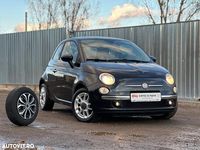 Second-hand Fiat 500 69 CP (50 kW) 2009 Negru Hatchback