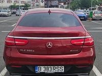 Second-hand Mercedes GLE350 258 CP (189 kW) 2018 Culoarerosu Coupe