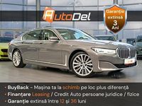 Second-hand BMW 745L 394 CP (289 kW) 2019 Gri Berlinǎ