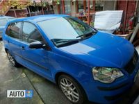 Second-hand VW Polo 85 CP (62 kW) 2005 Albastru Berlinǎ
