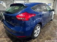Second-hand Ford Focus 120 CP (88 kW) 2017 Albastru Hatchback