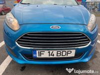 second-hand Ford Fiesta Facelift Albastru 2015 Navigatie