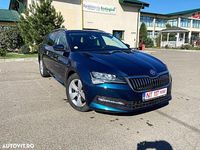 Second-hand Skoda Superb Premium Edition 150 CP (110 kW) 2022 Culoarealbastru Break