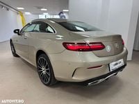 Second-hand Mercedes E400 Avantgarde 340 CP (250 kW) 2018 Culoaregalbeuriu Coupe