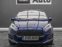 Second-hand Ford Fiesta Titanium 100 CP (73 kW) 2015 Culoarealbastru Hatchback