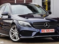 Second-hand Mercedes C220 AMG line 170 CP (125 kW) 2015 Culoarealbastru Break