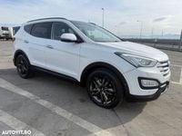 Second-hand Hyundai Santa Fe Premium 197 CP (144 kW) 2014 Culoarealb SUV