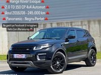 Second-hand Land Rover Range Rover evoque HSE 150 CP (110 kW) 2016 Negru SUV