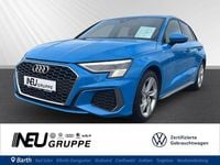 Second-hand Audi A3 S-Line 116 CP (85 kW) 2022 Albastru