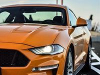 Second-hand Ford Mustang 450 CP (330 kW) 2019 Portocaliu Coupe