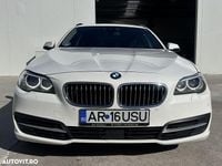 Second-hand BMW 520 Sport Line 190 CP (139 kW) 2015 Culoarealb Break