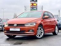 Second-hand VW Polo Style 95 CP (69 kW) 2018 Culoareportocaliu Hatchback