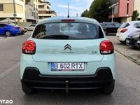 Second-hand Citroën C3 Feel 75 CP (55 kW) 2018 Culoareverde Hatchback