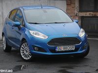 Second-hand Ford Fiesta Titanium 75 CP (55 kW) 2014 Culoarealbastru Hatchback