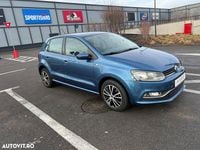Second-hand VW Polo Highline 90 CP (66 kW) 2014 Culoarealbastru