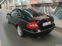 Second-hand Mercedes CLK220 150 CP (110 kW) 2008 Negru Coupe