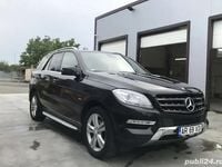 Second-hand Mercedes ML250 204 CP (150 kW) 2012 Negru SUV