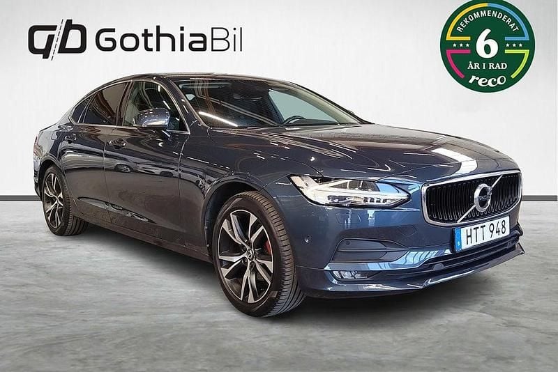 Begagnad Volvo S90 190 HK (139 kW) 2018 Blå Sedan