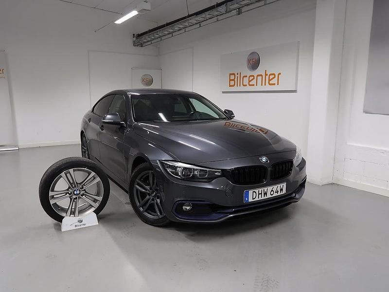 Grå Begagnad 2019 BMW 430 Gran Coupé Sport Line Sportkupé | 259 900 kr (Marknadspris) - Bild 1/3