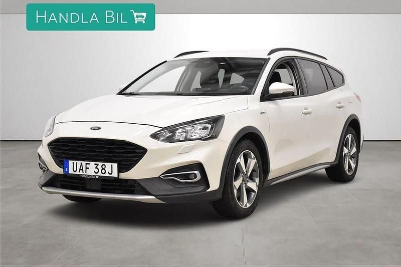 Vit Begagnad 2020 Ford Focus Active Kombi | 139 900 kr (Bra pris) - Bild 1/4