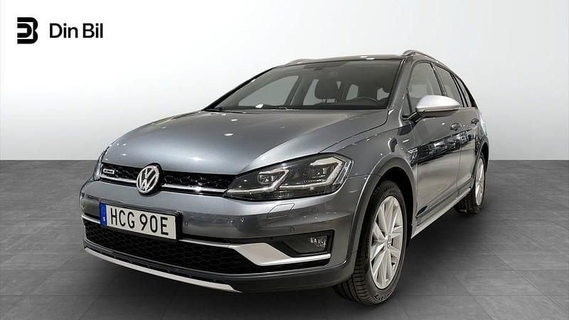 Mörkgrå Begagnad 2019 VW Golf Alltrack Kombi | 209 900 kr (Marknadspris) - Bild 1/4