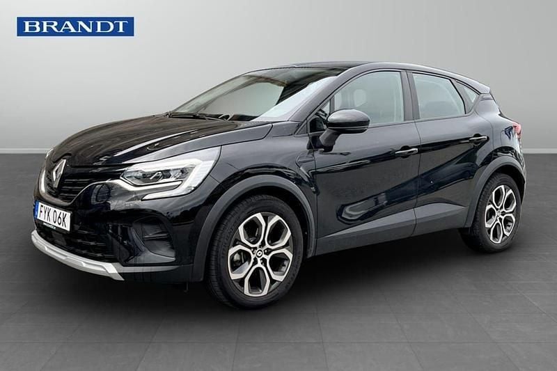 Svart Begagnad 2022 Renault Captur Zen SUV | 224 900 kr (Marknadspris) - Bild 1/4