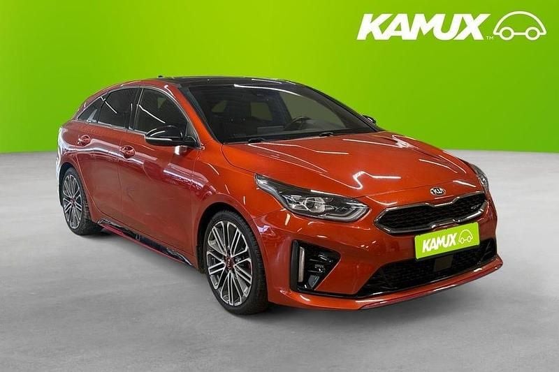 Begagnad Kia Ceed GT 204 HK (150 kW) 2019 Orange Kombi
