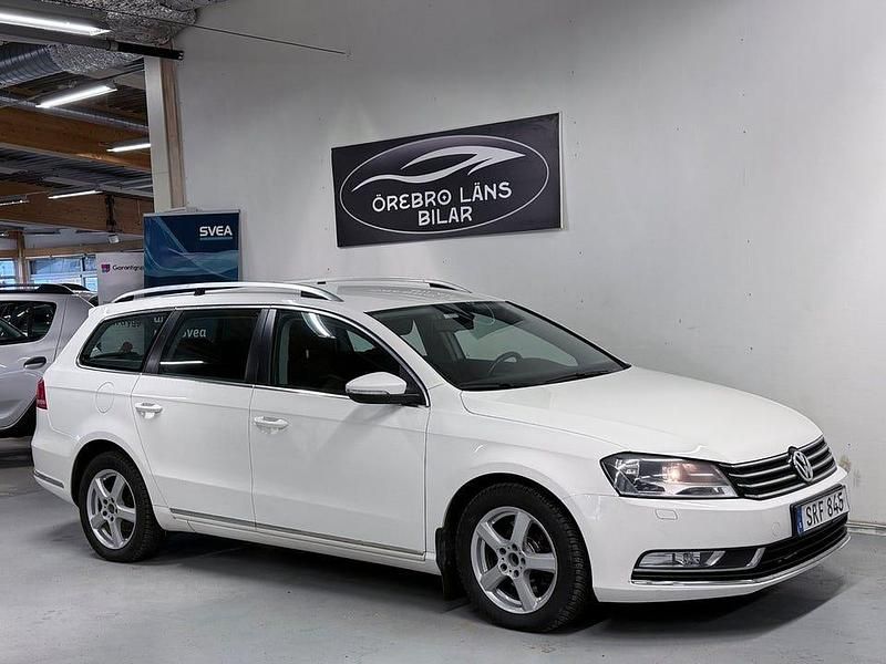 Begagnad VW Passat 140 HK (102 kW) 2014 Vit Kombi