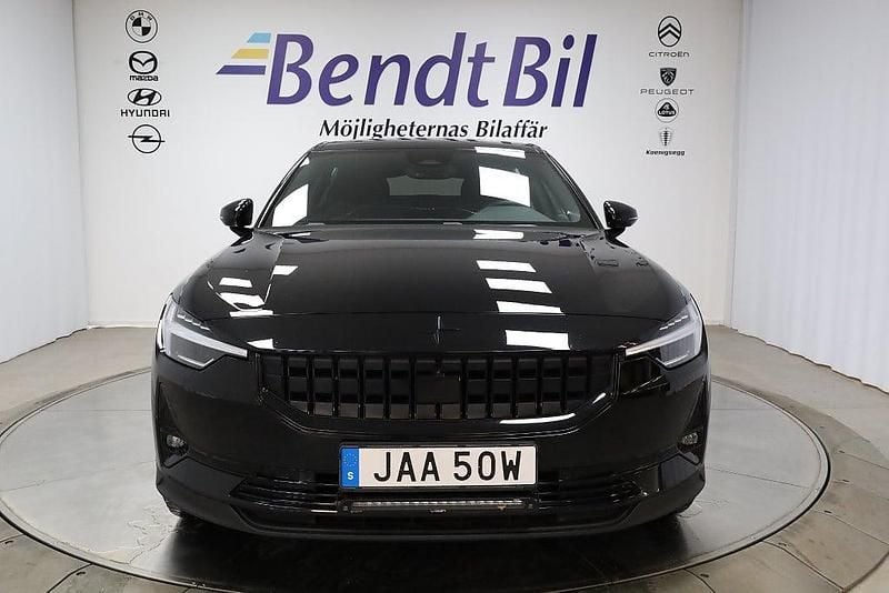 Begagnad Polestar 2 Pilot-lite 300 kW (408 HK) 2022 Svart Halvkombi