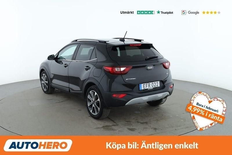 Begagnad Kia Stonic Advance 121 HK (88 kW) 2018 Svart SUV