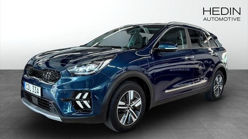 Blå (blue) Begagnad 2020 Kia Niro 2 SUV | 194 900 kr (Bra pris) - Bild 1/4
