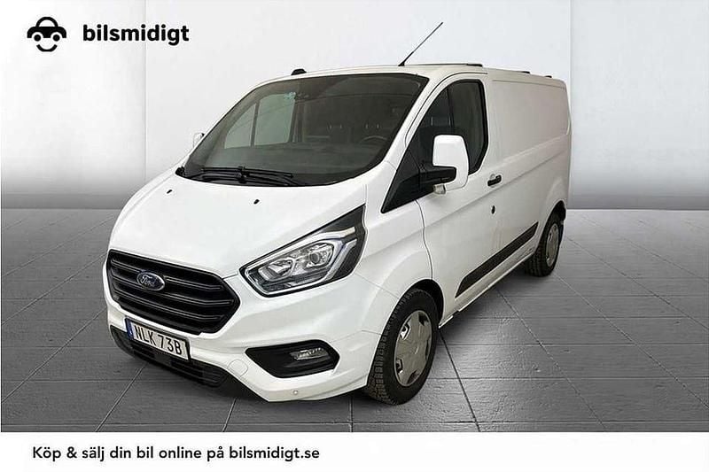Vit Begagnad 2020 Ford Transit Custom Van | 194 700 kr (Bra pris) - Bild 1/3