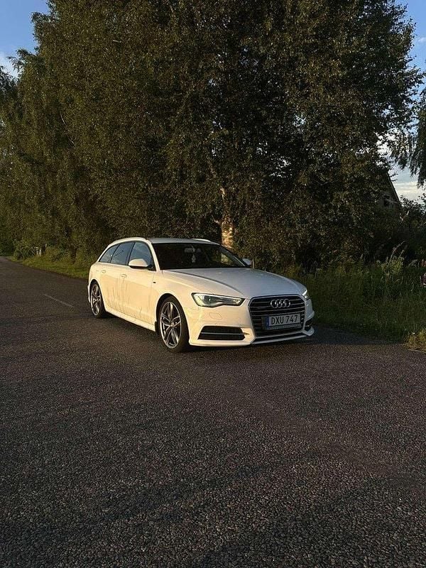 Vit Begagnad 2016 Audi A6 S-Line Kombi | 170 000 kr (Marknadspris) - Bild 1/4