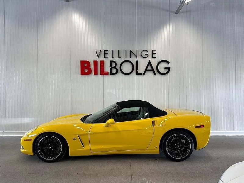 Begagnad Chevrolet Corvette 405 HK (297 kW) 2006 Gul Cab