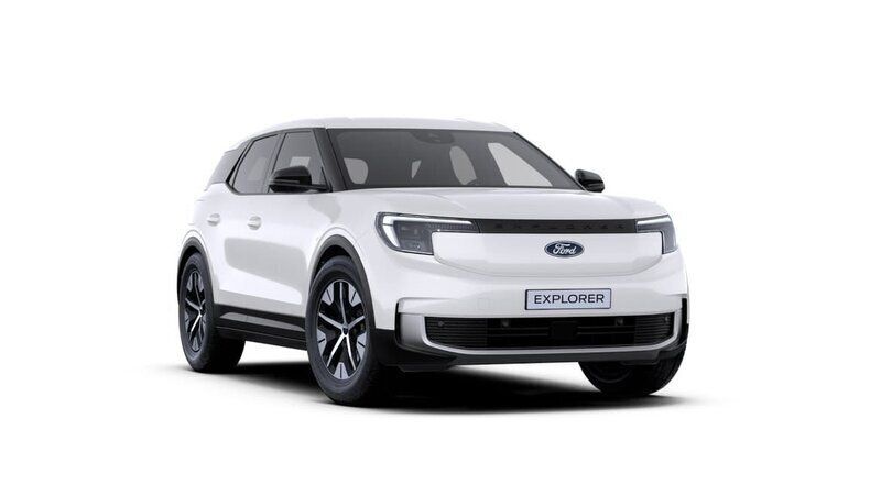 Vit Begagnad 2024 Ford Explorer Extended Range SUV | 599 000 kr (Marknadspris) - Bild 1/3