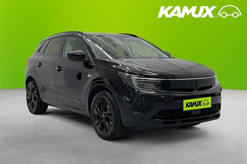 Svart Begagnad 2022 Opel Grandland X GS Line SUV | 199 800 kr (Bra pris) - Bild 1/4