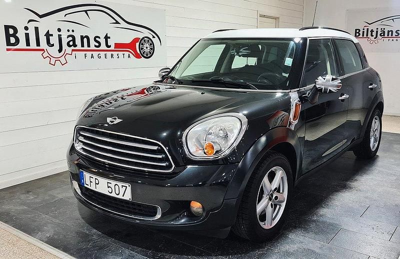 Svart Begagnad 2011 Mini Cooper D Countryman Pepper SUV | 94 900 kr (Lite dyr) - Bild 1/4