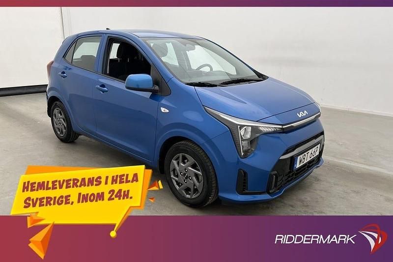 Begagnad Kia Picanto 63 HK (46 kW) 2024 Blå Halvkombi
